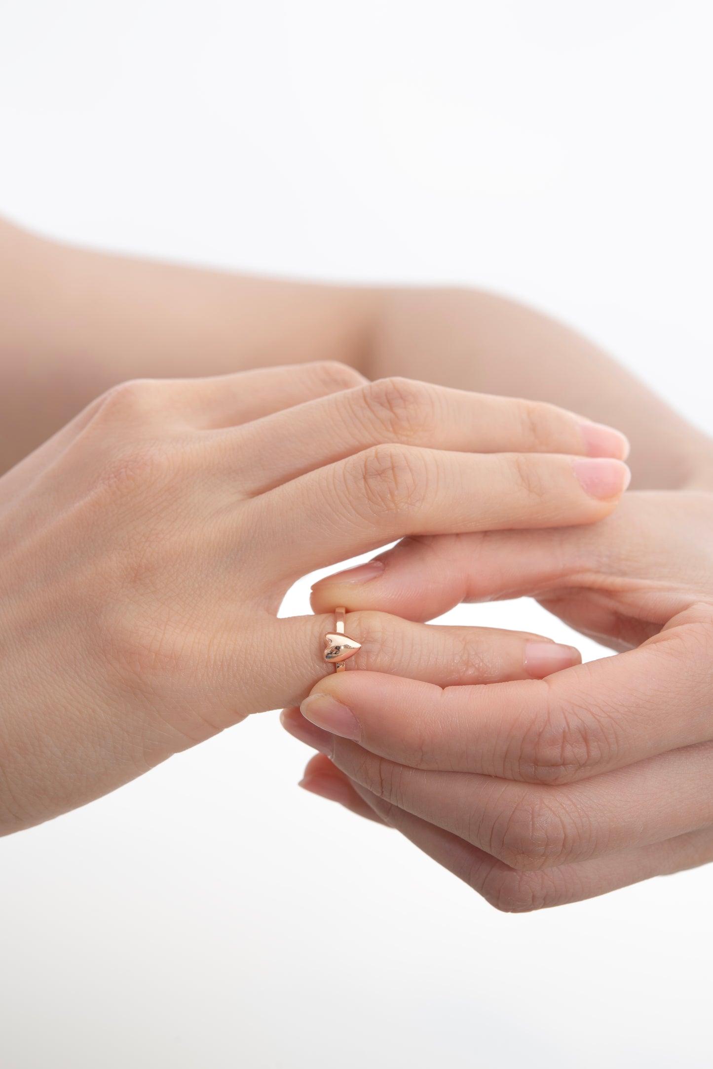 Here Heart Ring-S