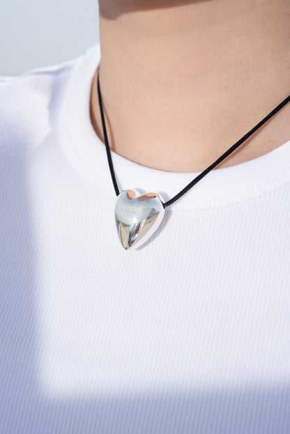 Here Heart Necklace-M