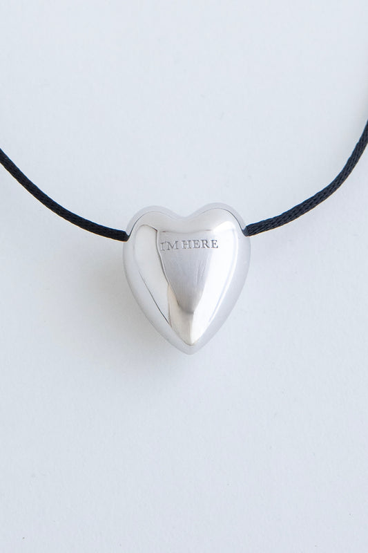 Here Heart Necklace-M