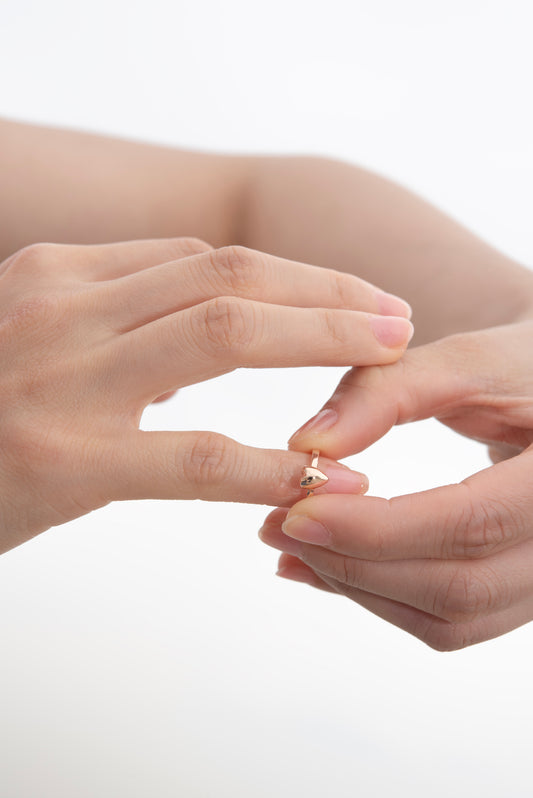Here Heart Ring-S