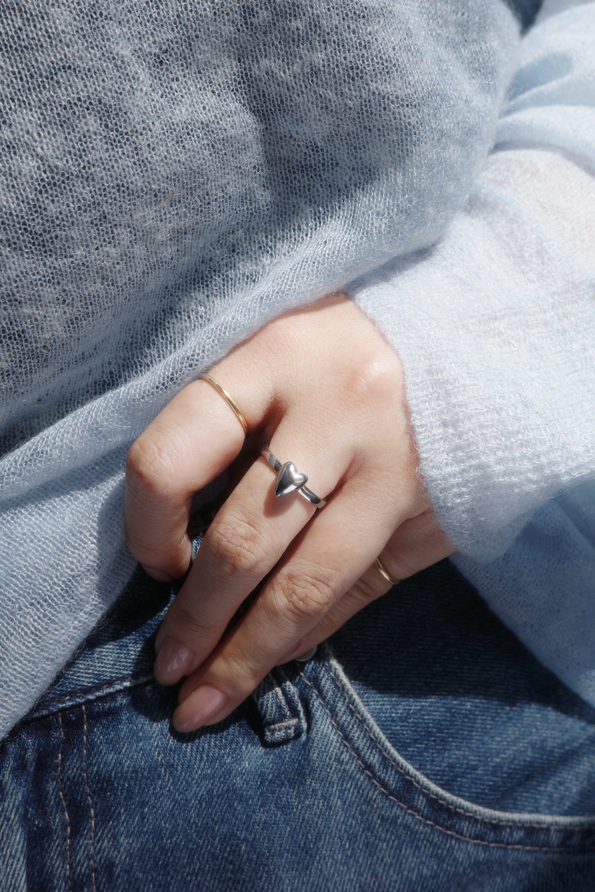 Here Heart Ring-M